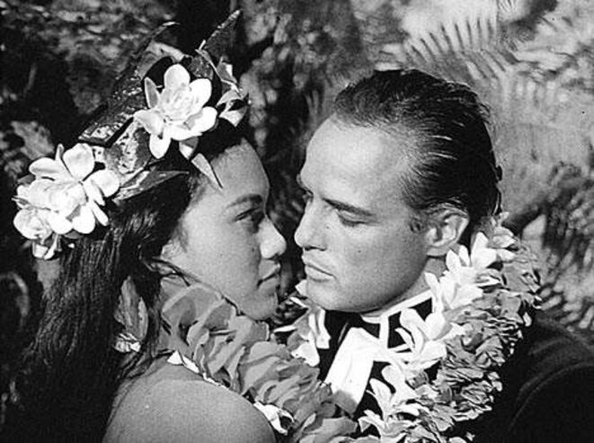 Brando dans "Les révoltés du Bounty" Brando dans "Les révoltés du Bounty"